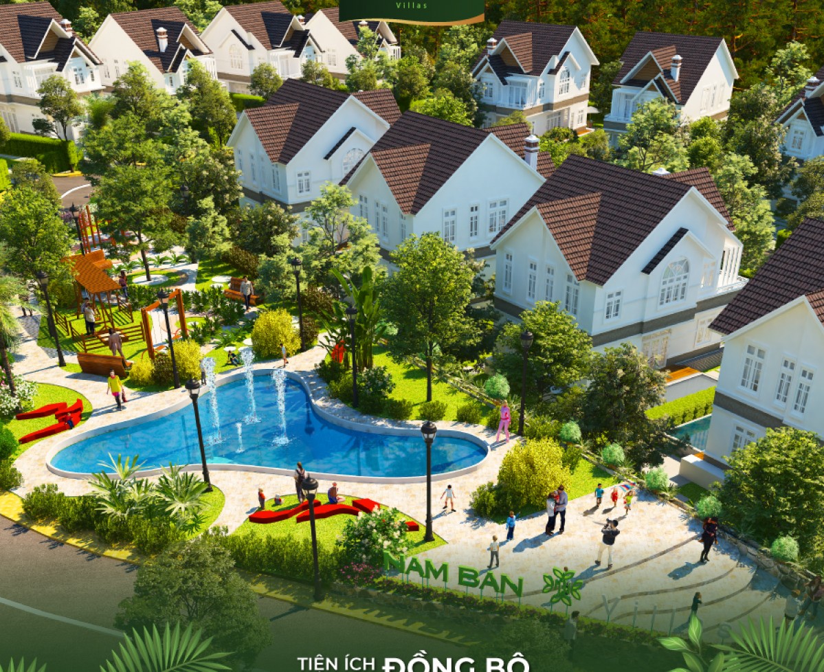 Khu compound - mở bán 40 nền biệt thự nghỉ dưỡng liền kề sân bay Liên Khương, Đà Lạt. LH 0901778140