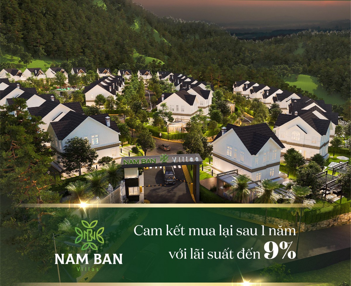 Khu compound - mở bán 40 nền biệt thự nghỉ dưỡng liền kề sân bay Liên Khương, Đà Lạt. LH 0901778140