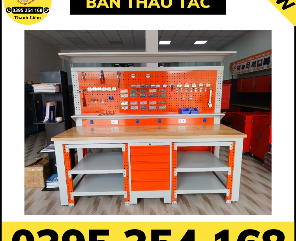 Bàn thao tác chuyên dụng cho các kho xưởng nhà máy