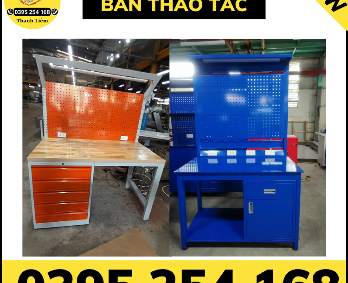 Bàn thao tác chuyên dụng cho các kho xưởng nhà máy