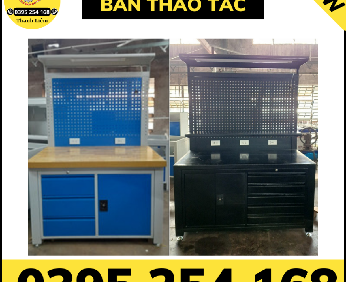 Bàn thao tác chuyên dụng cho các kho xưởng nhà máy