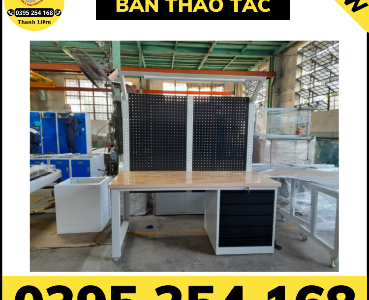 Bàn thao tác chuyên dụng cho các kho xưởng nhà máy