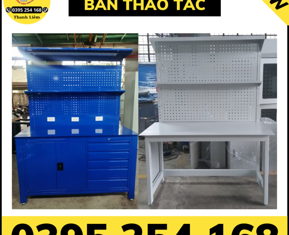 Bàn thao tác chuyên dụng cho các kho xưởng nhà máy