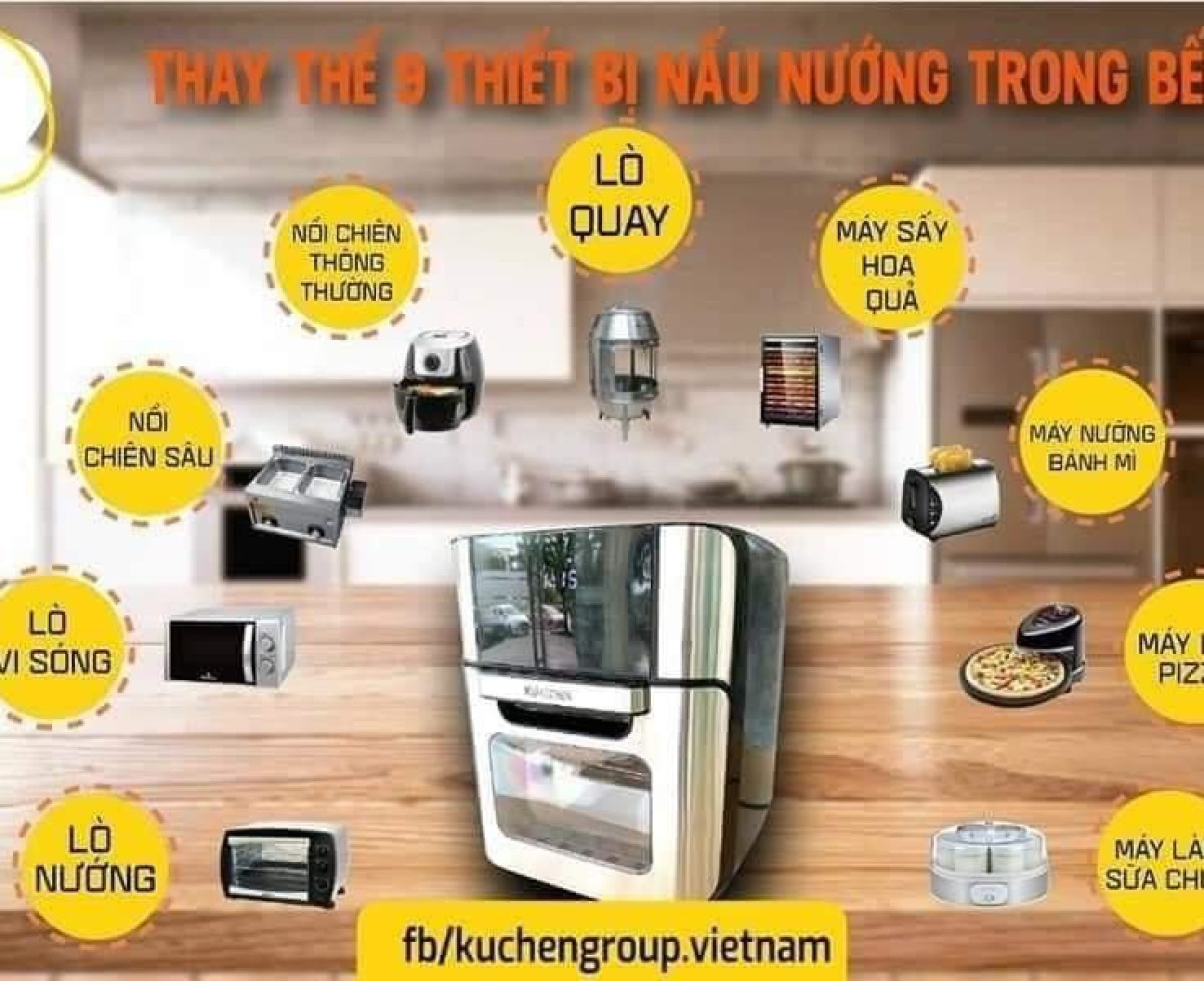 Nồi chiên không dầu KU 1128