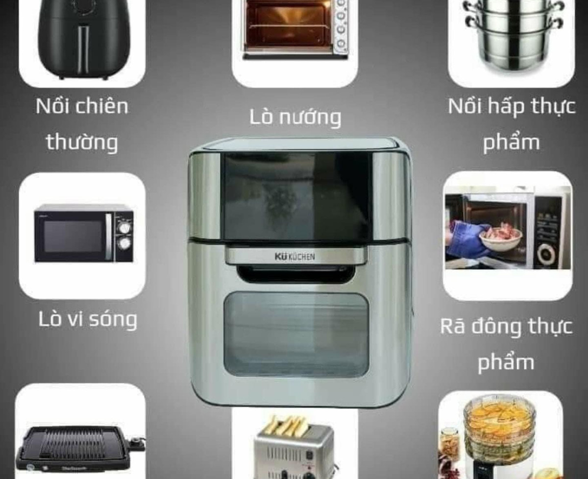 Nồi chiên không dầu KU 1128