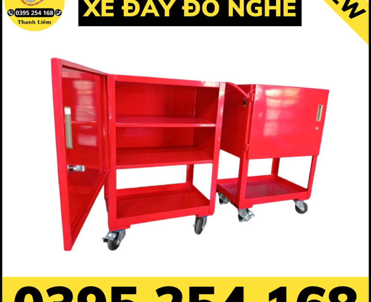 Xe đẩy dụng cụ đồ nghề tùy chỉnh kích thước theo yêu cầu