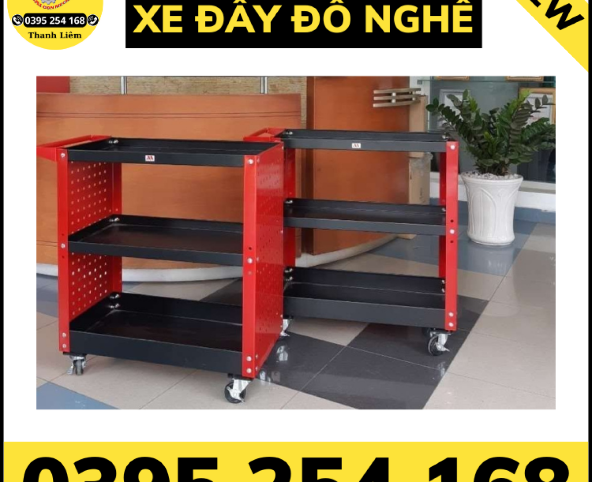 Xe đẩy dụng cụ đồ nghề tùy chỉnh kích thước theo yêu cầu