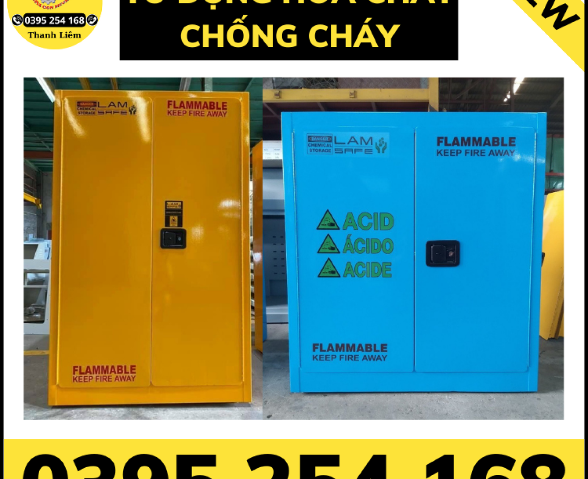 Tủ đựng hóa chất chống cháy nổ