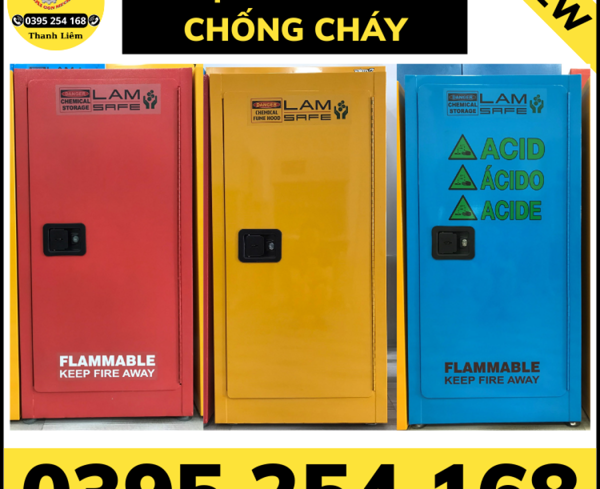 Tủ đựng hóa chất chống cháy nổ