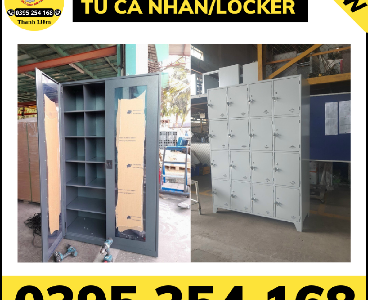 Tủ locker, tủ cá nhân thiết kế theo yêu cầu