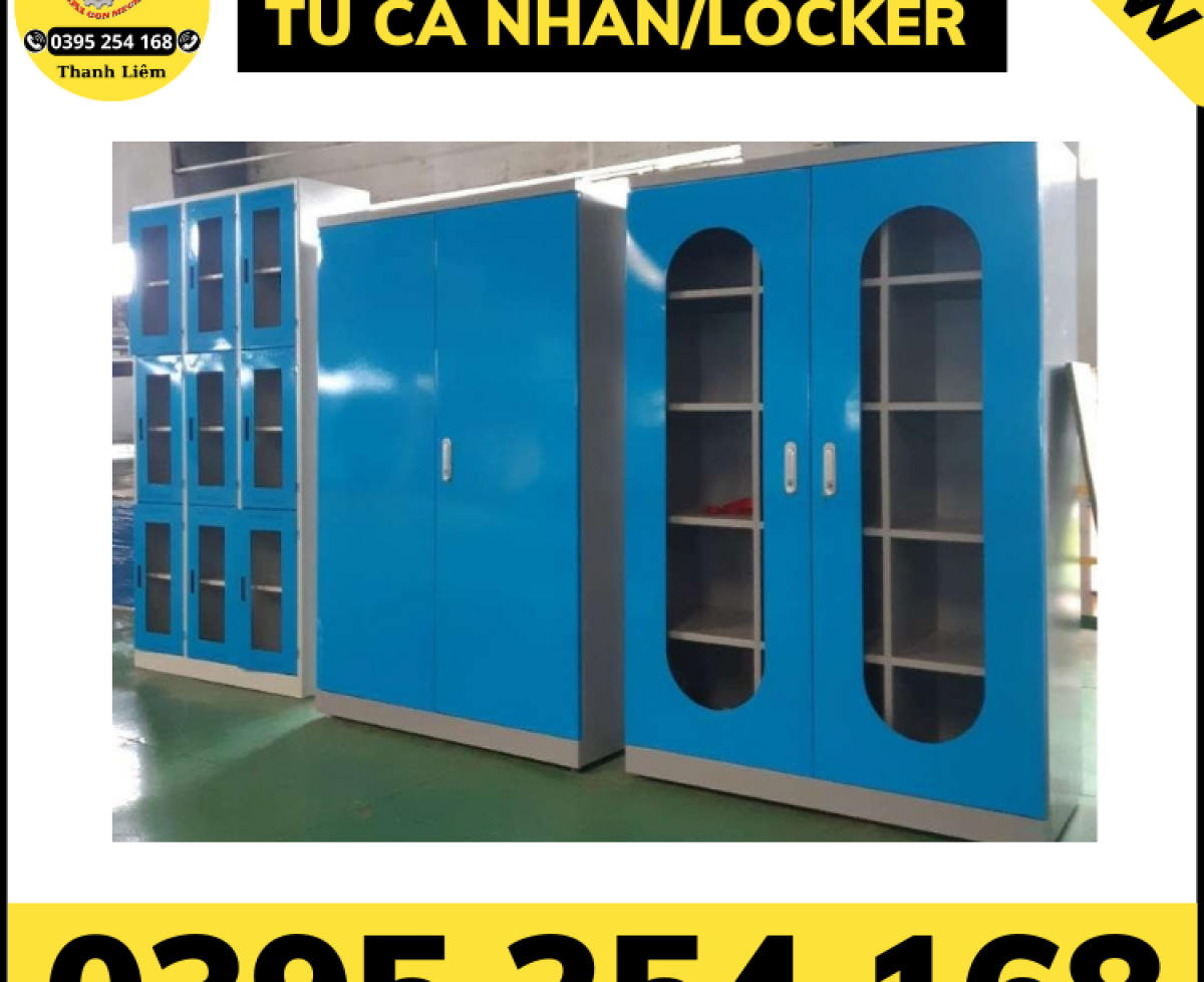 Tủ locker, tủ cá nhân thiết kế theo yêu cầu