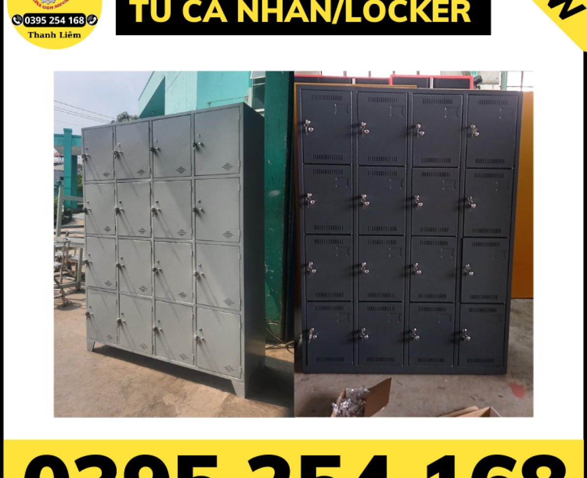 Tủ locker, tủ cá nhân thiết kế theo yêu cầu