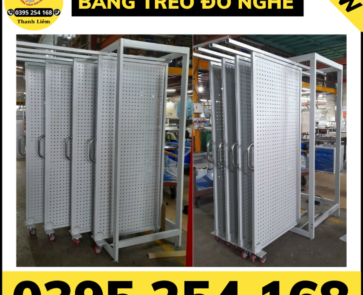 Bảng treo dụng cụ, đồ nghề di động thiết kế theo yêu cầu