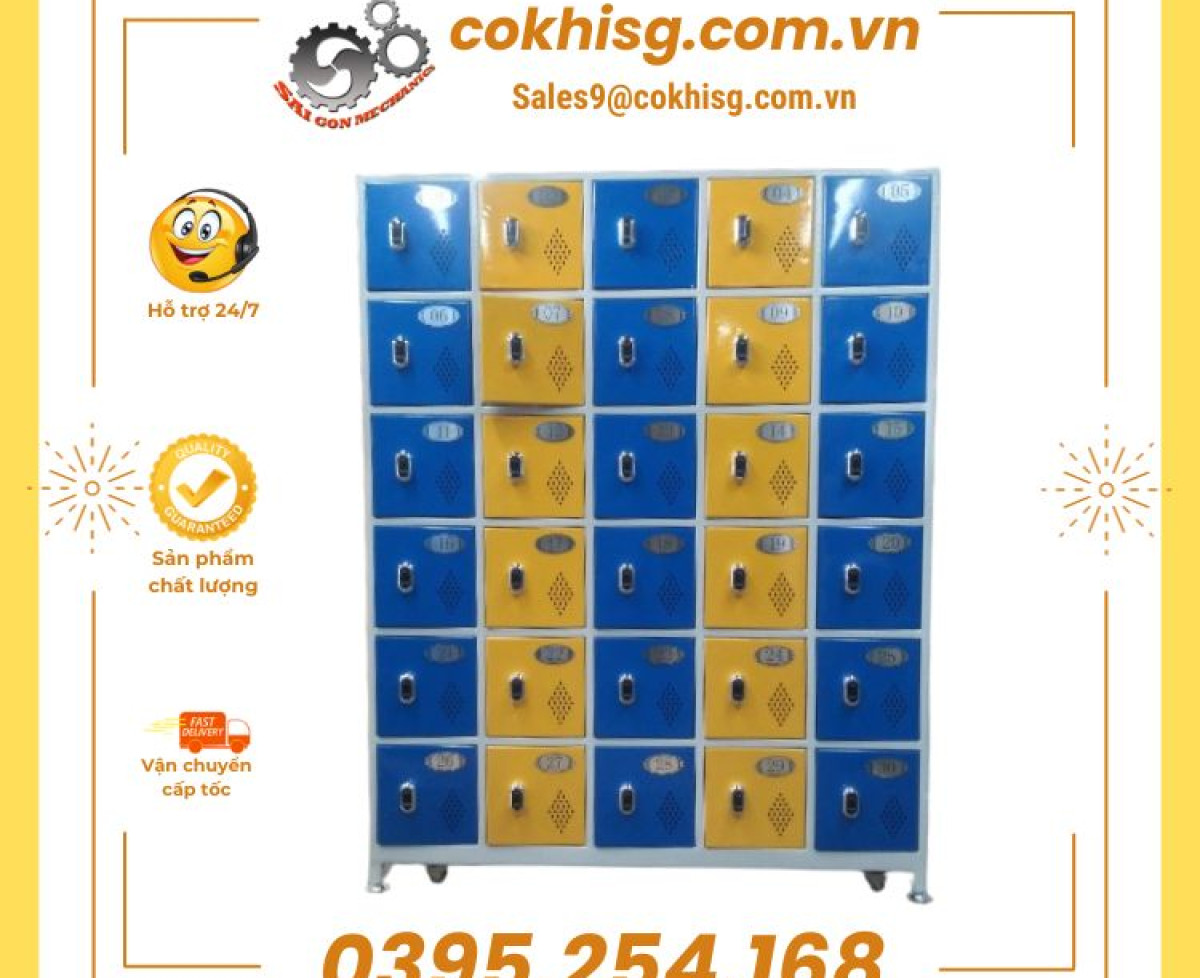 Tủ locker, tủ cá nhân bằng thép sơn tĩnh điện