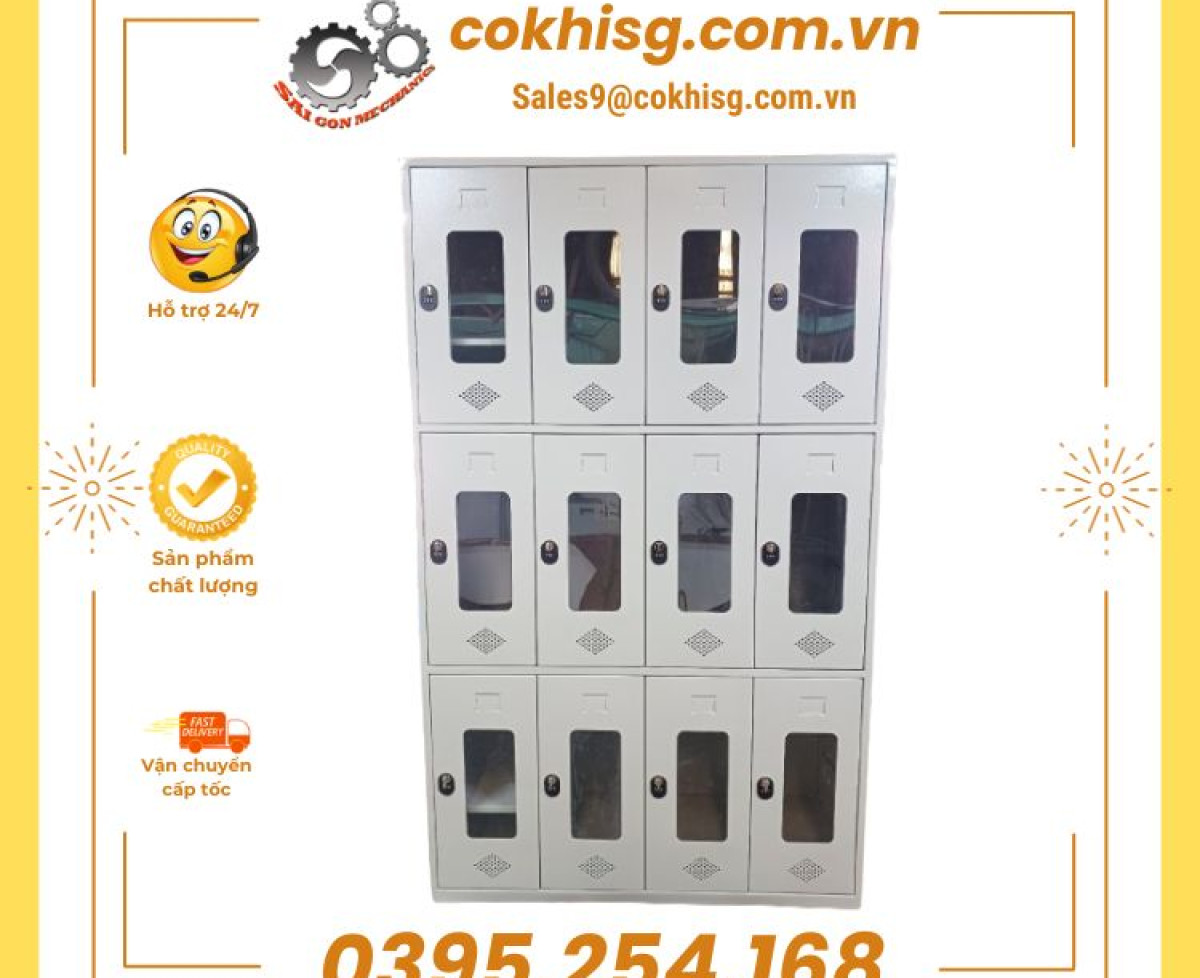 Tủ locker, tủ cá nhân bằng thép sơn tĩnh điện