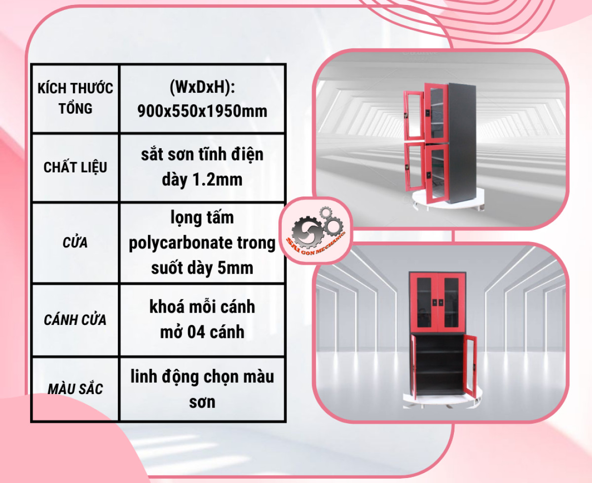 Tủ Vật Tư cksg - CSA9 | TBVT Cơ Khí Sài Gòn | VUI LÒNG LIÊN HỆ ZALO ĐỂ ĐƯỢC BÁO GIÁ VÀ TƯ VẤN CỤ THỂ