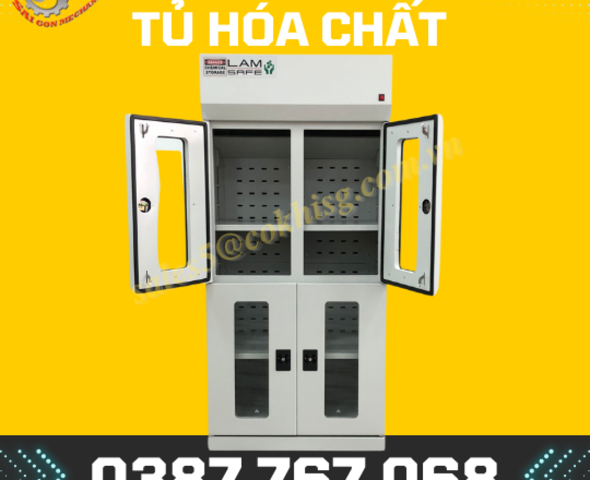 Tủ đựng hóa chất có lọc hấp thu