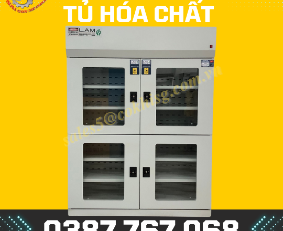 Tủ đựng hóa chất có lọc hấp thu