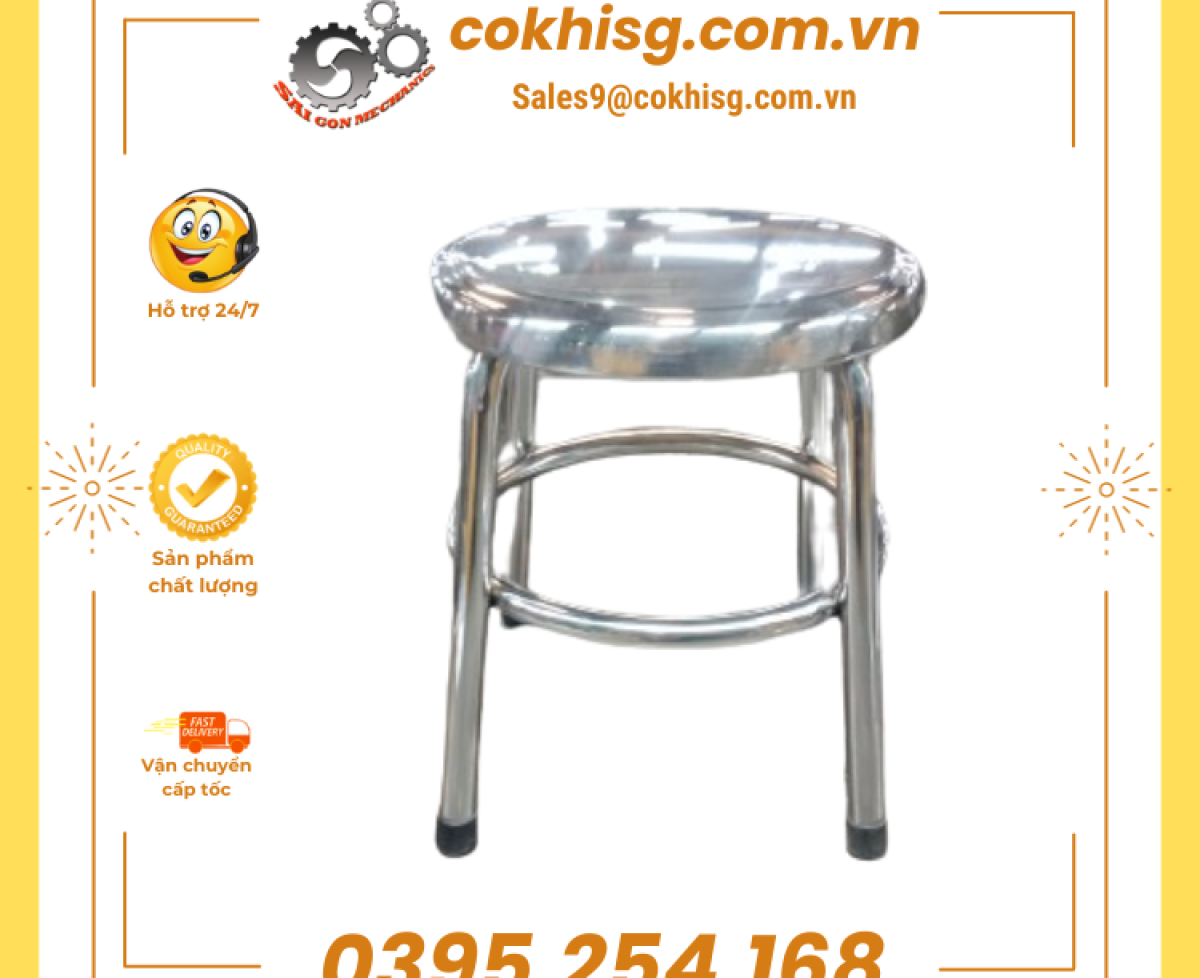 Ghế inox 304 chuyên dùng cho các bệnh viện và phòng khám