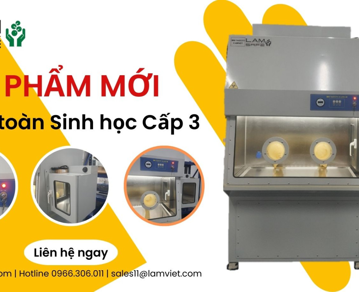 Tủ an toàn sinh học cấp 3