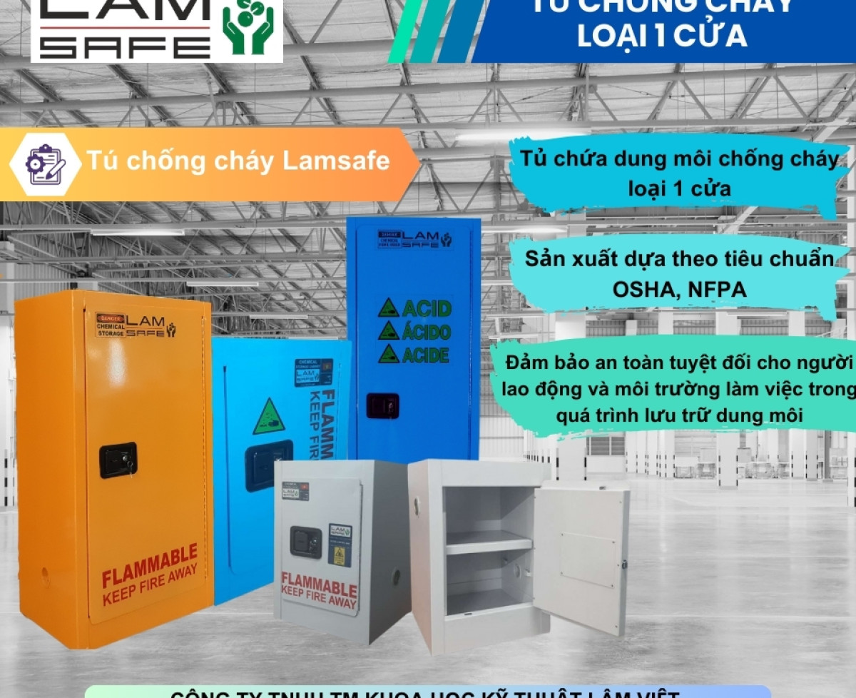 Tủ chống cháy Lâm Việt SCI