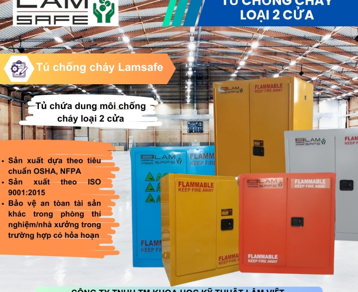 Tủ chống cháy  Lâm Việt