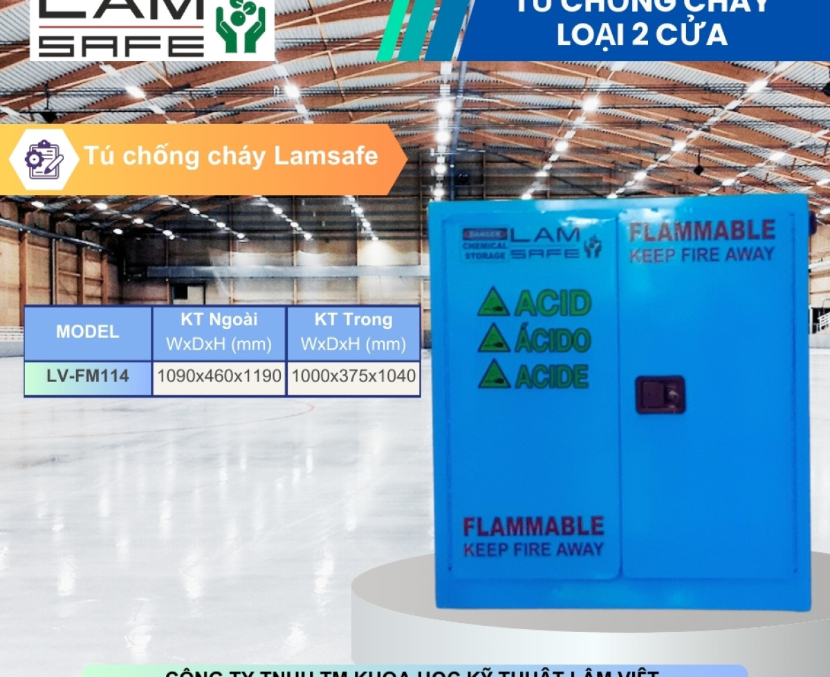 Tủ chống cháy  Lâm Việt