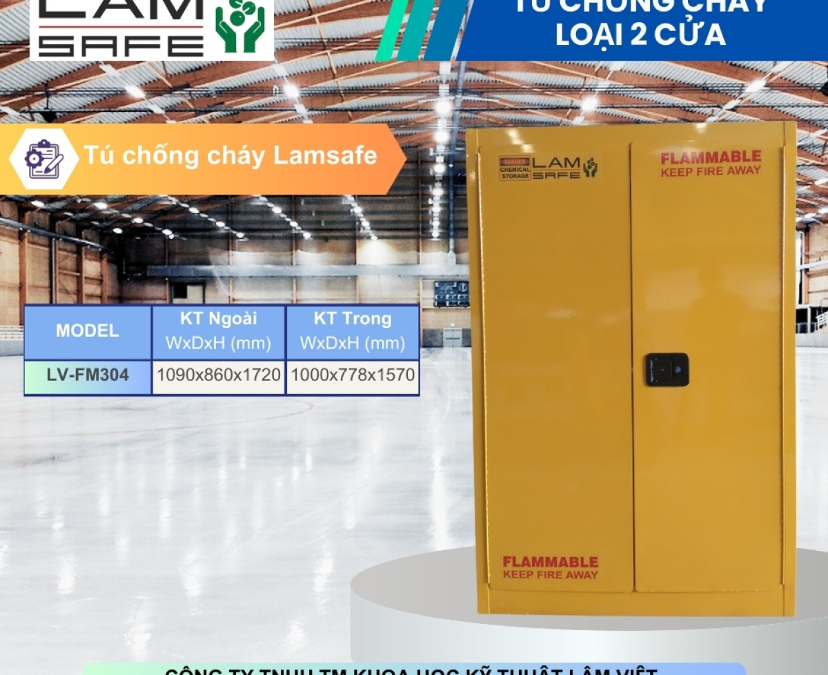 Tủ chống cháy  Lâm Việt