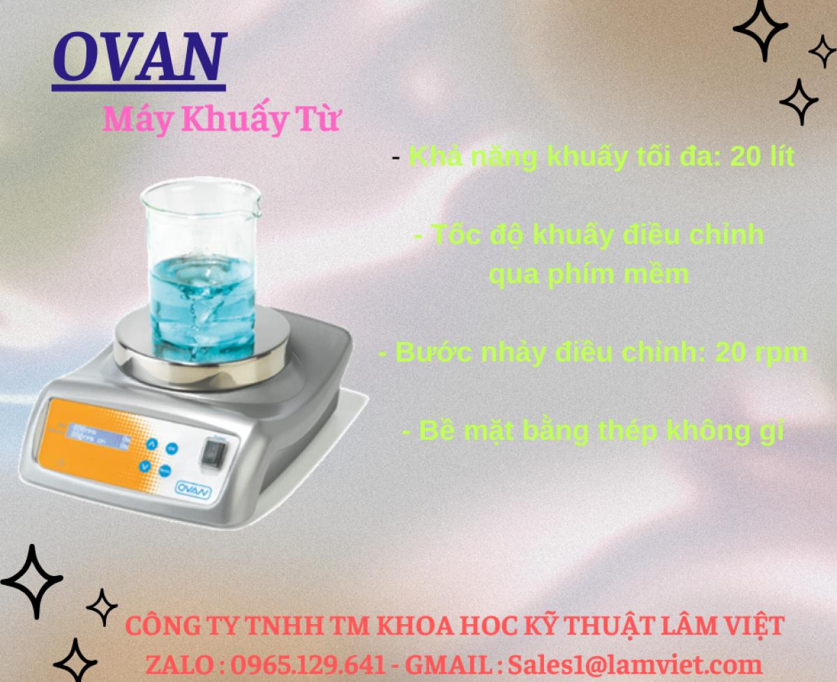 Máy khuấy từ OVAN