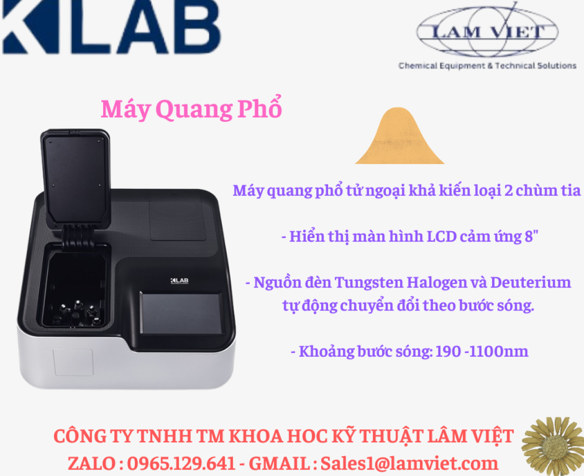 Máy quang phổ Klab