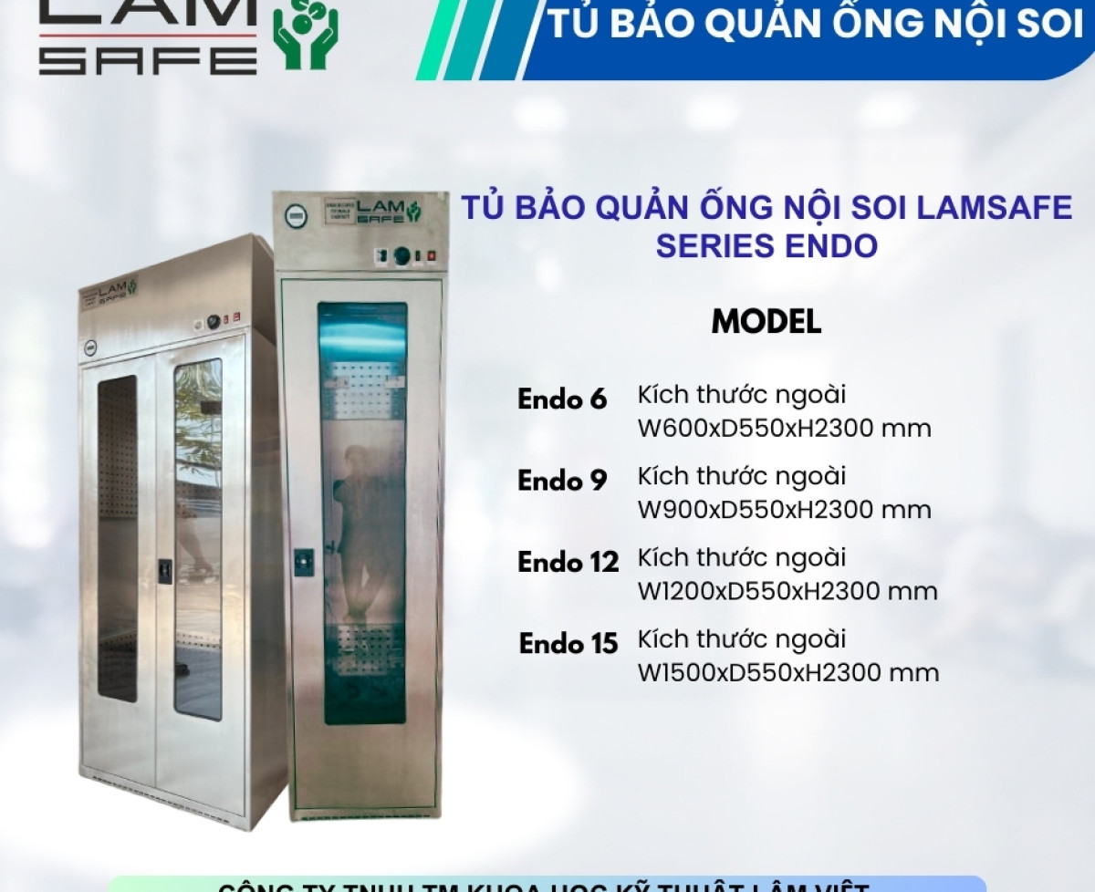 Tủ bảo quản ống nội soi