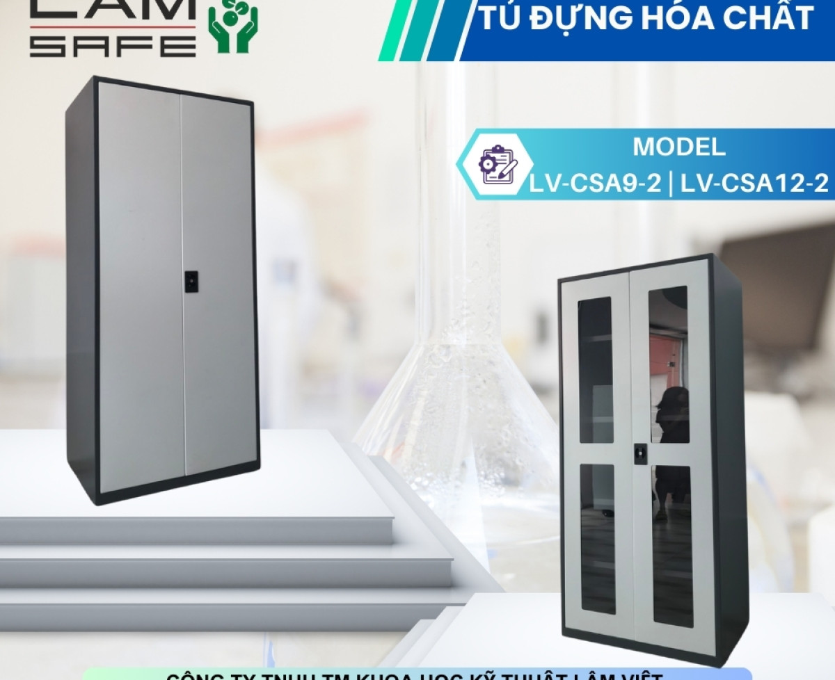 Tủ hóa chất - Lâm Việt SCI