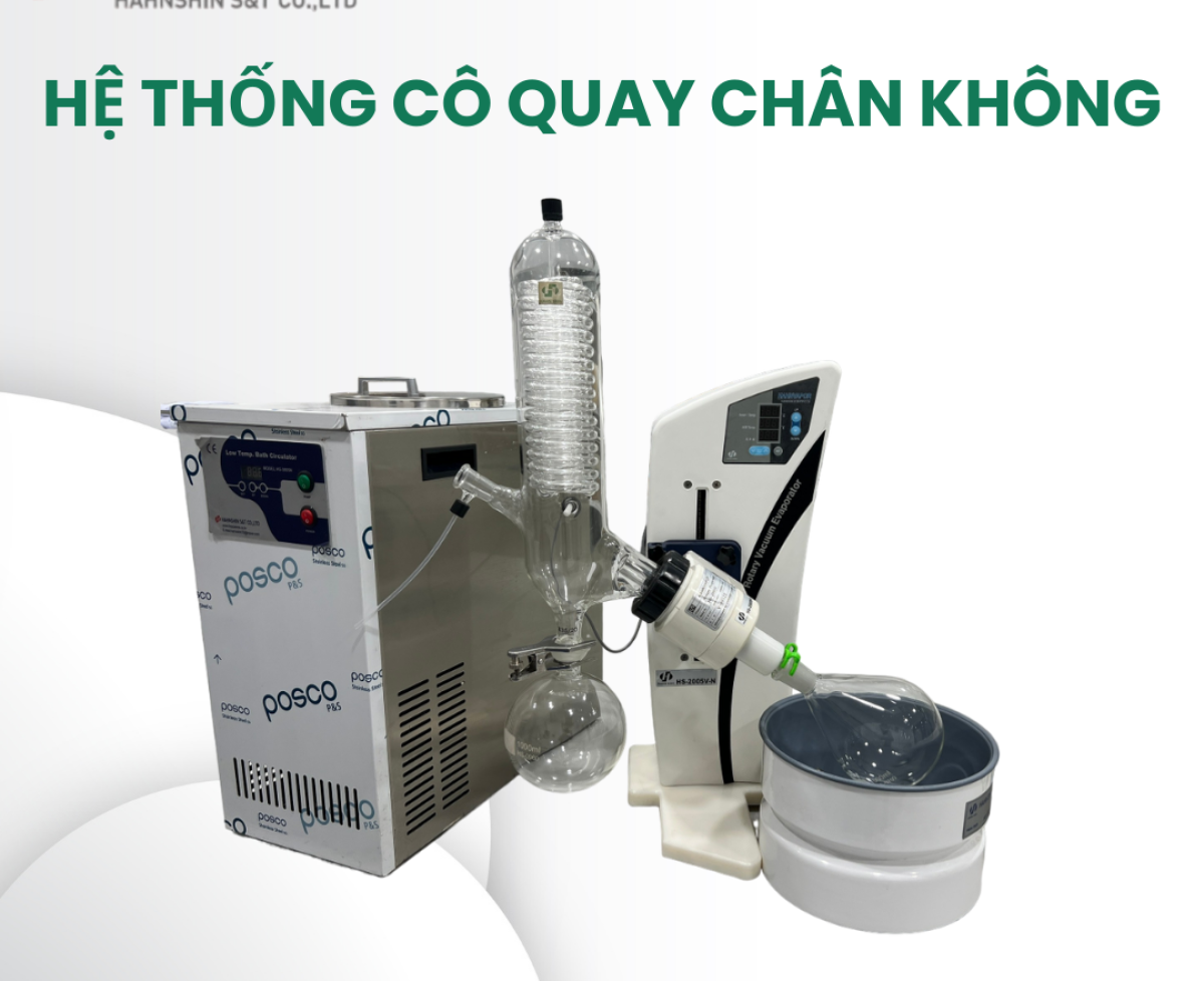 Thiết bị cô quay chân không Hahnshin