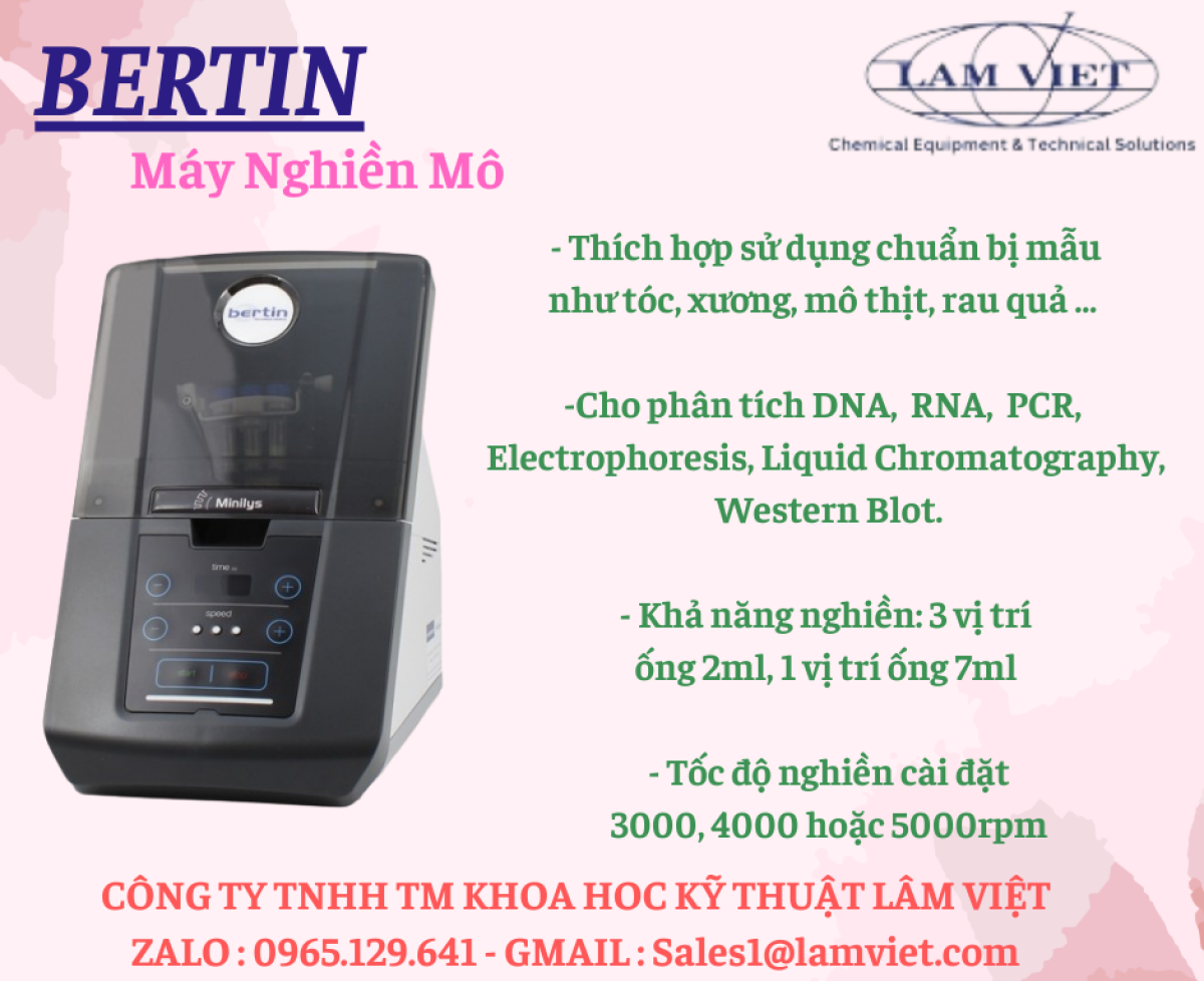 Máy nghiền mô Bertin