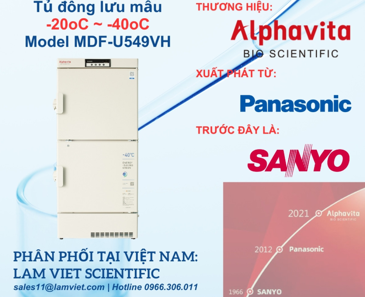 Tủ đông chứa mẫu