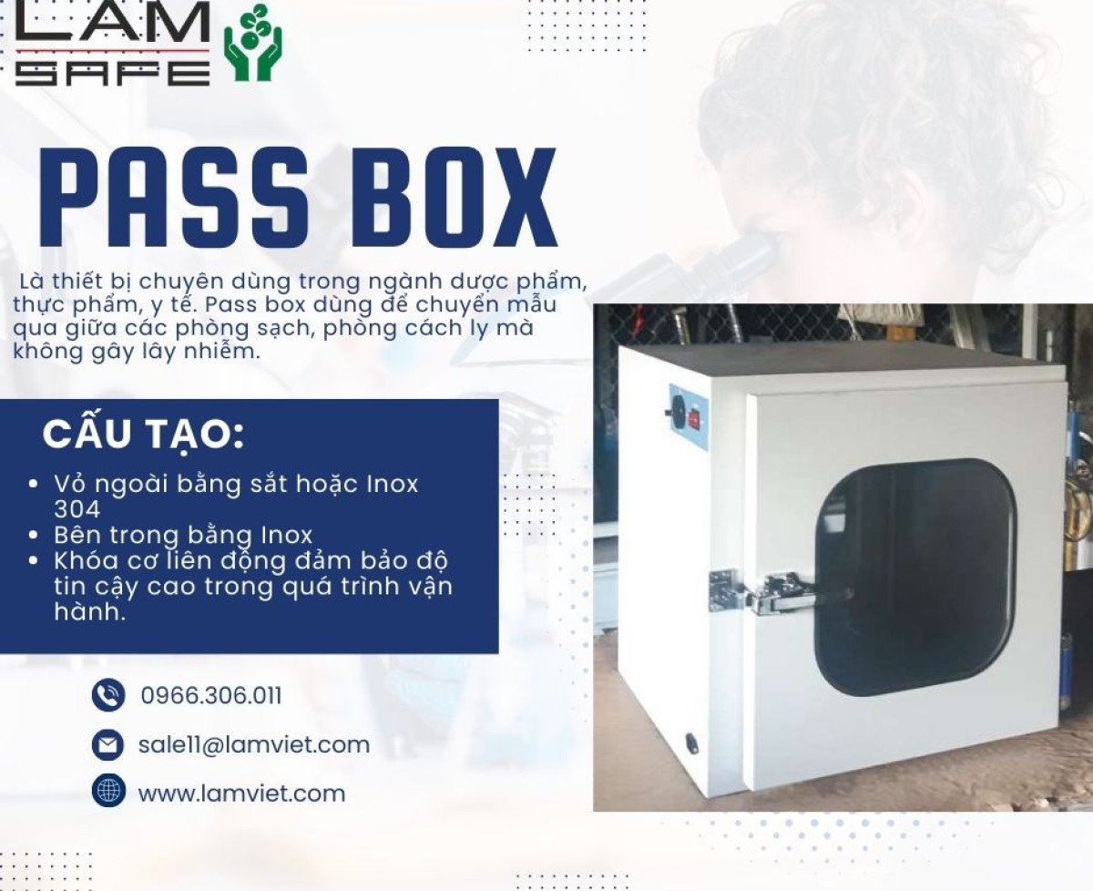 Hộp trung chuyển mẫu - Pass box