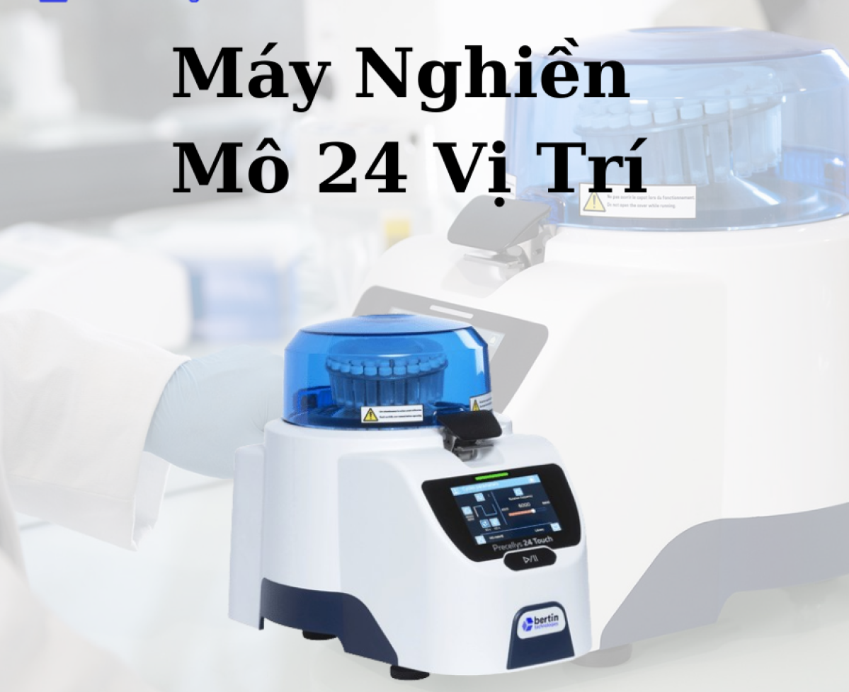 Máy Nghiền Mô 24 Vị Trí - Bertin