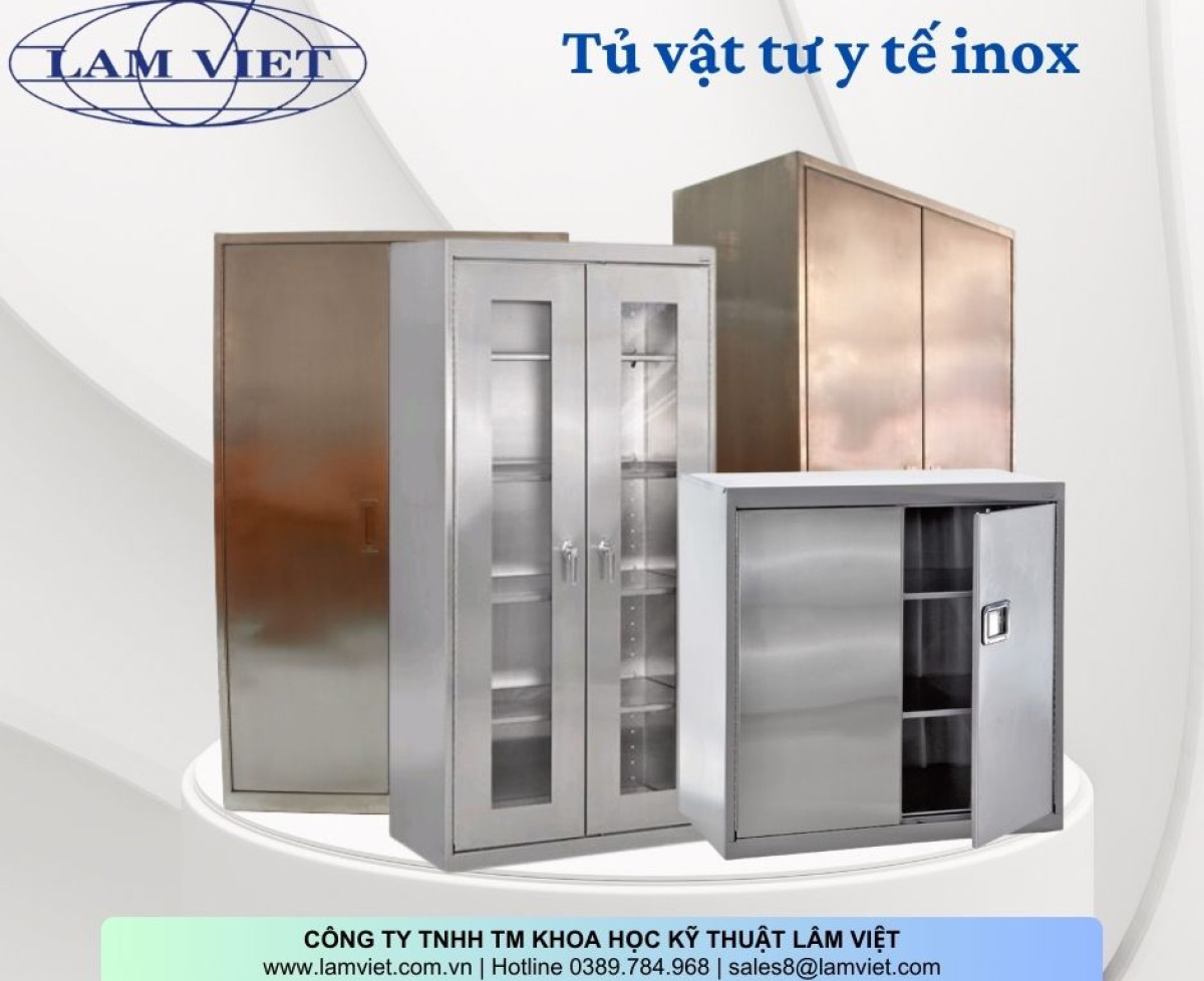 Tủ chứa vật tư bằng inox 304