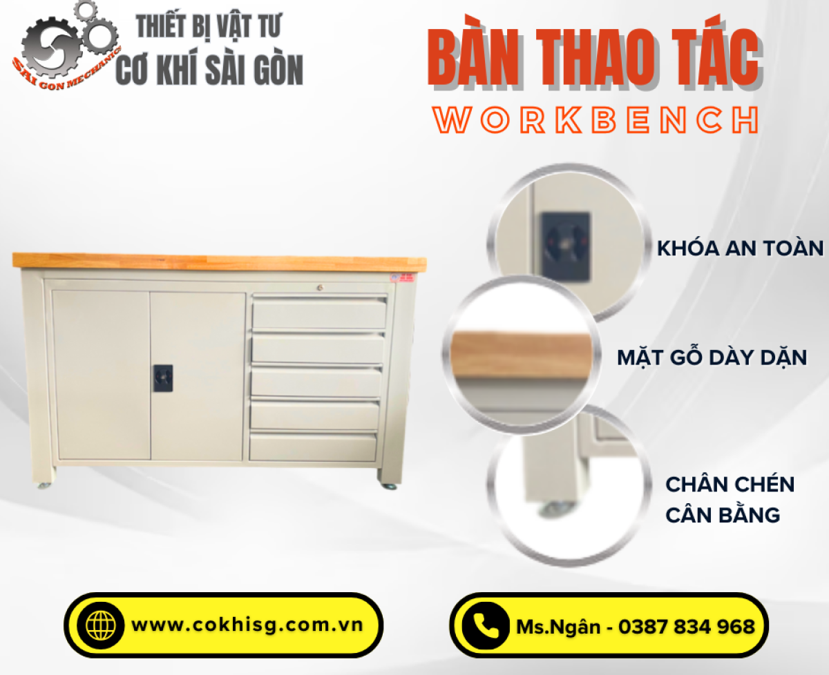 Bàn thao tác làm nguội cơ khí