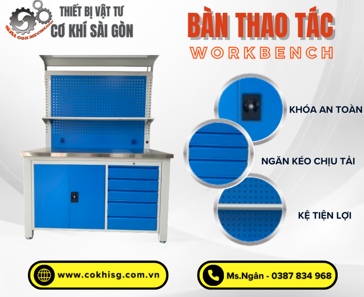 Bàn thao tác làm nguội cơ khí