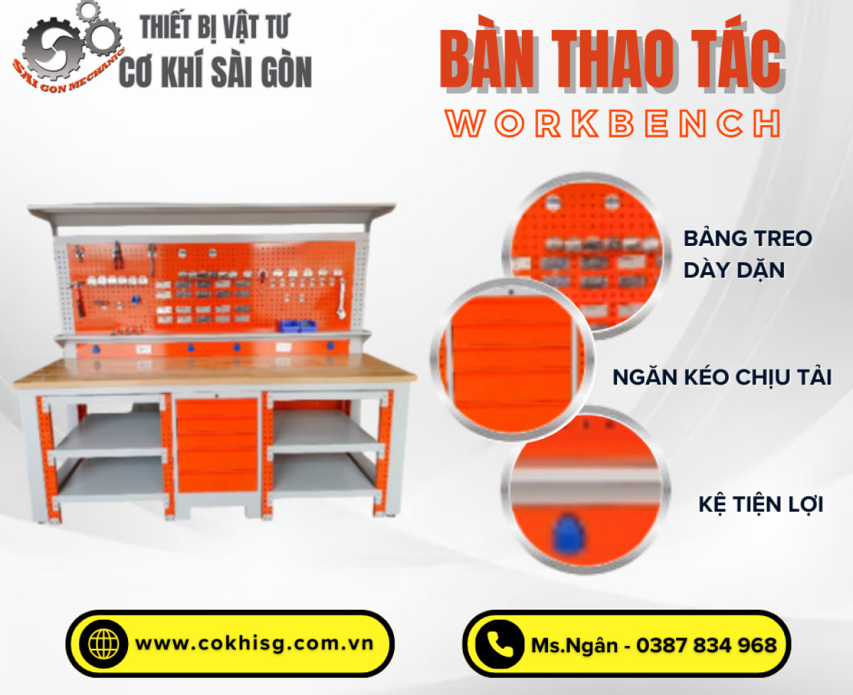 Bàn thao tác làm nguội cơ khí