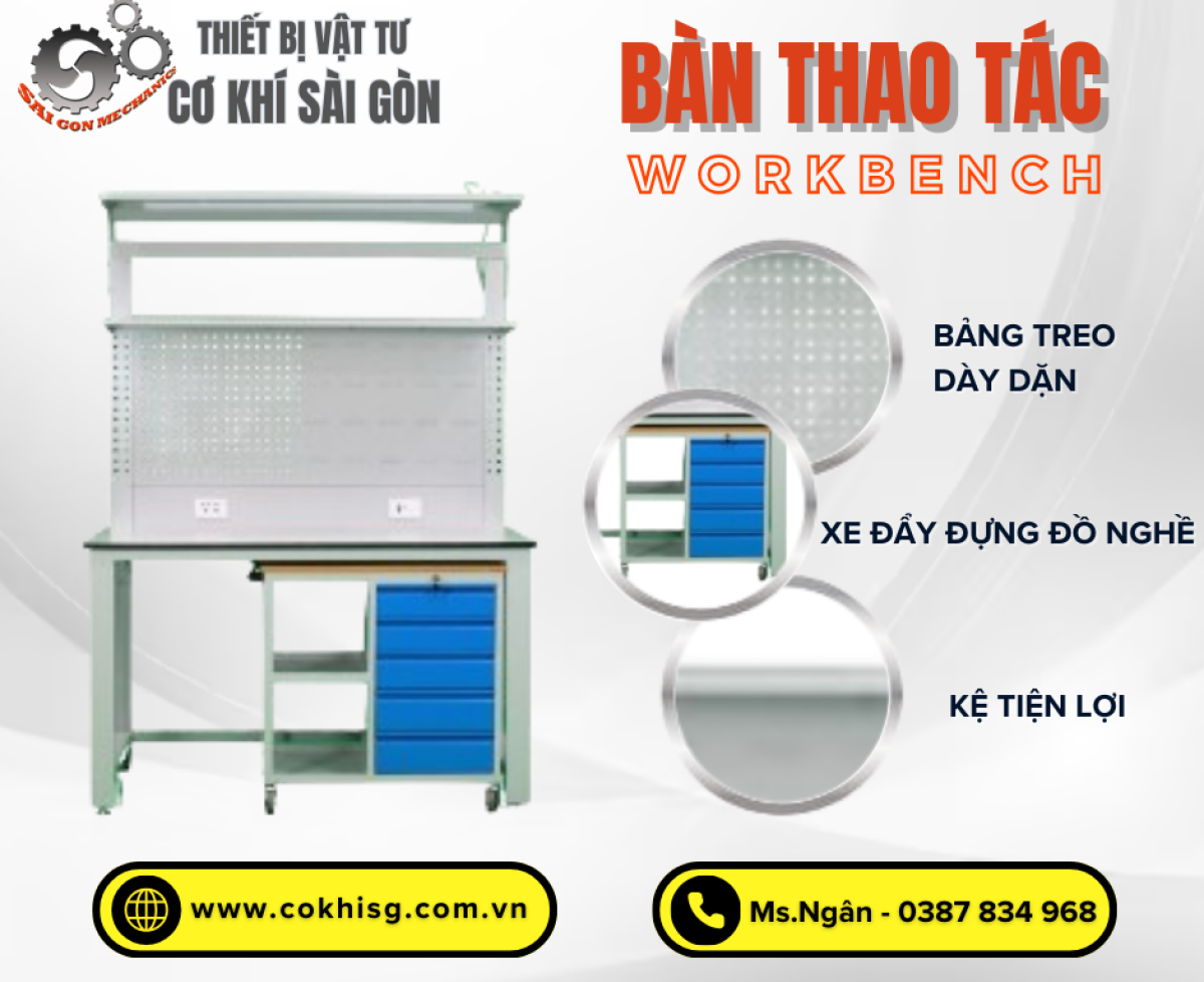 Bàn thao tác làm nguội cơ khí