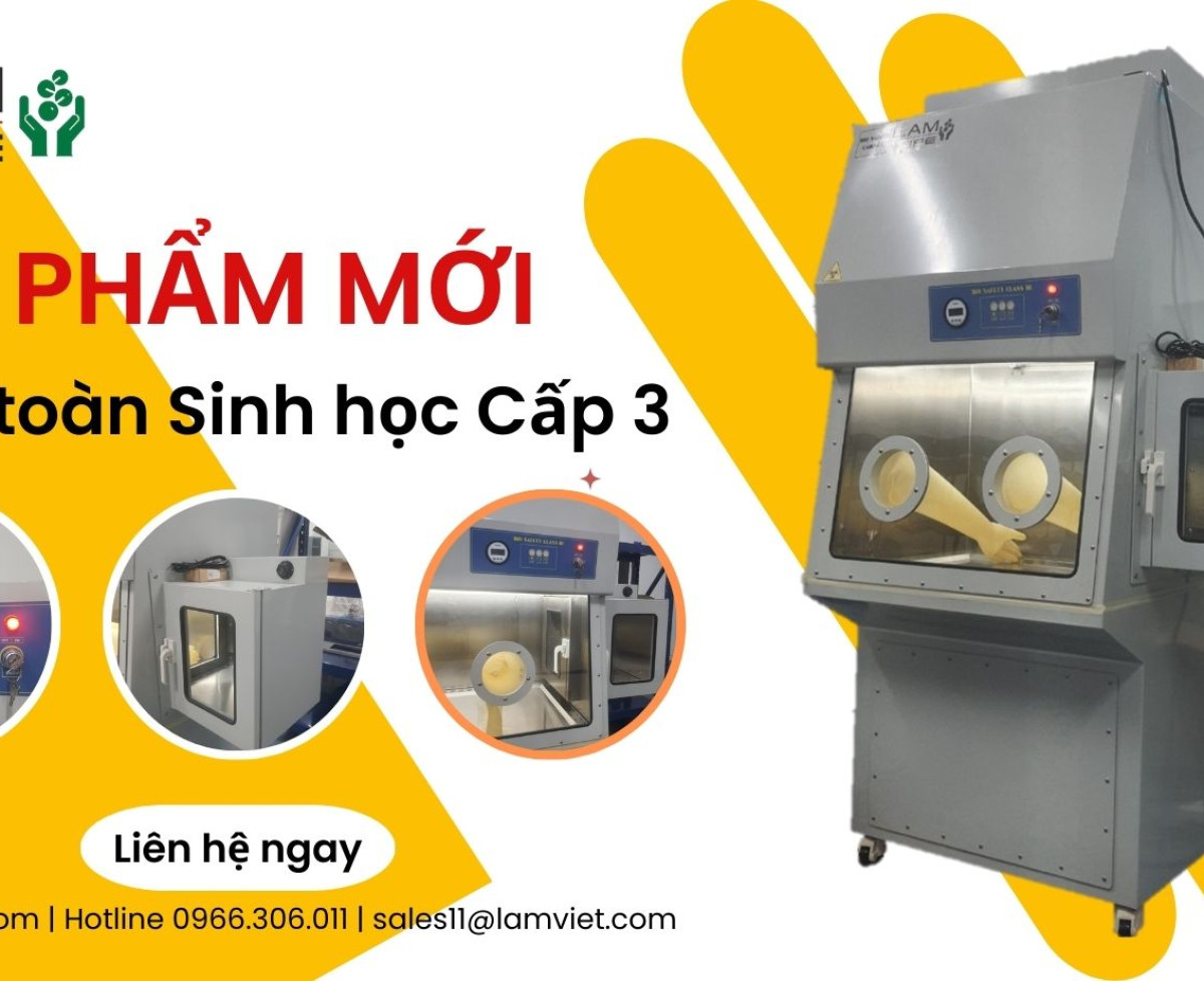 Tủ an toàn sinh học cấp 3