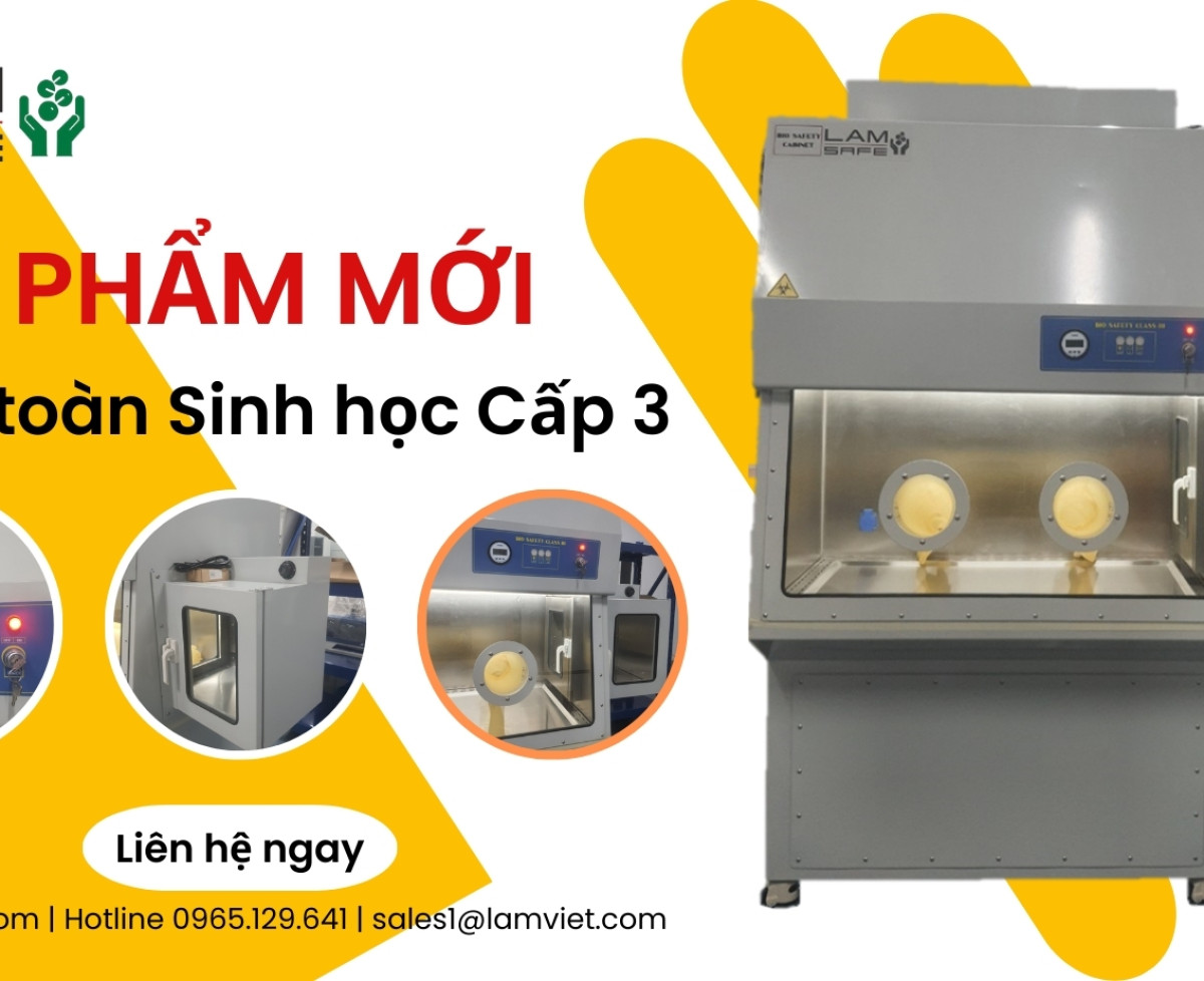 Tủ an toàn sinh học cấp III - Lâm Việt SCI