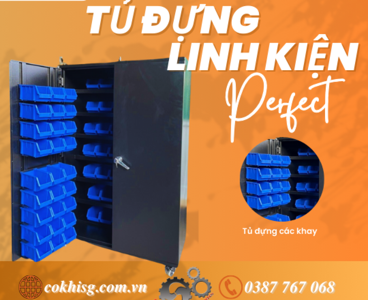 Tủ Đựng Linh Kiện - Giải Pháp Lưu Trữ Thông Minh Cho Mọi Không Gian!