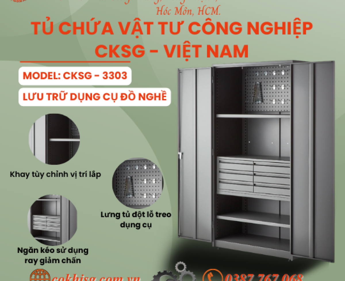 Tủ đựng dụng cụ đồ nghề CKSG-3301