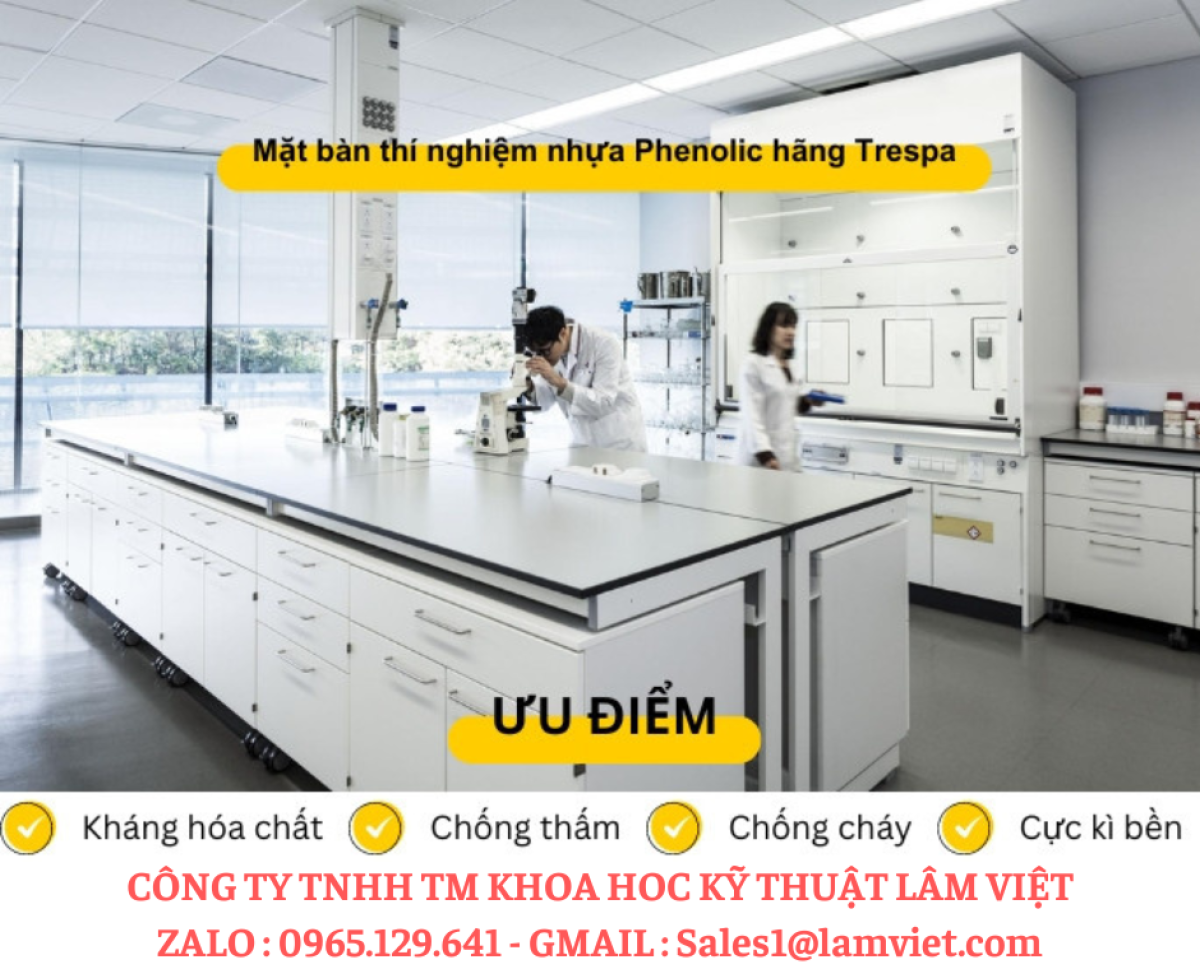 Tấm mặt bàn Trespa