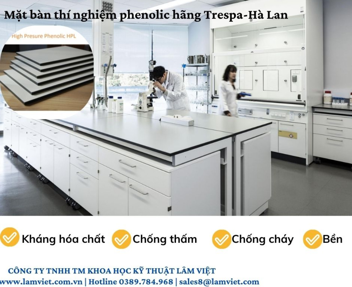 Tấm Mặt Bàn Phenolic Trespa