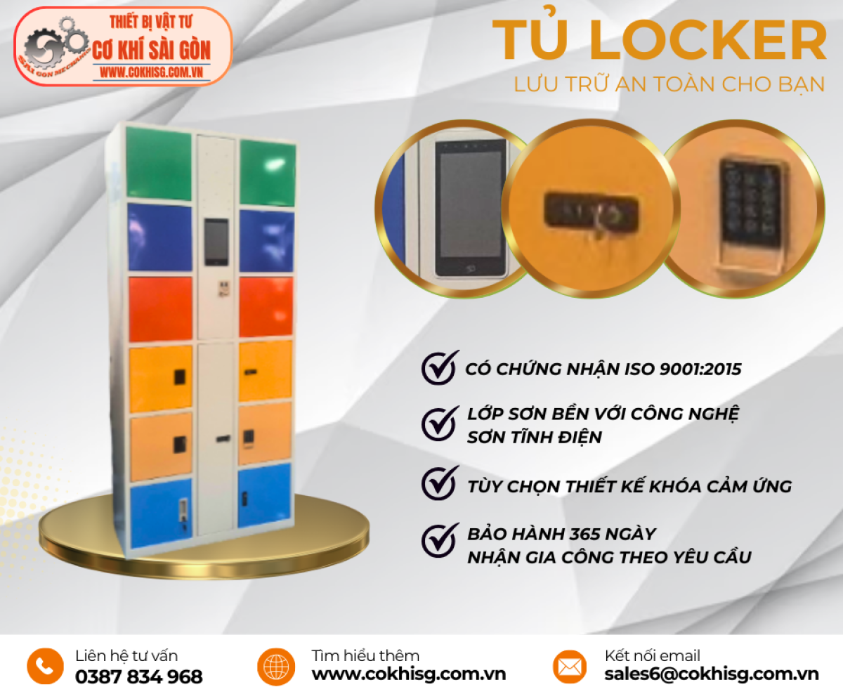 Tủ Locker, Tủ Nhân Viên Cao Cấp