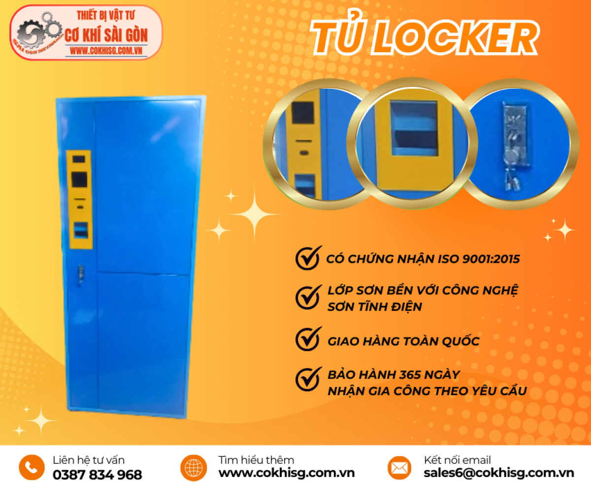 Tủ Locker, Tủ Nhân Viên Cao Cấp